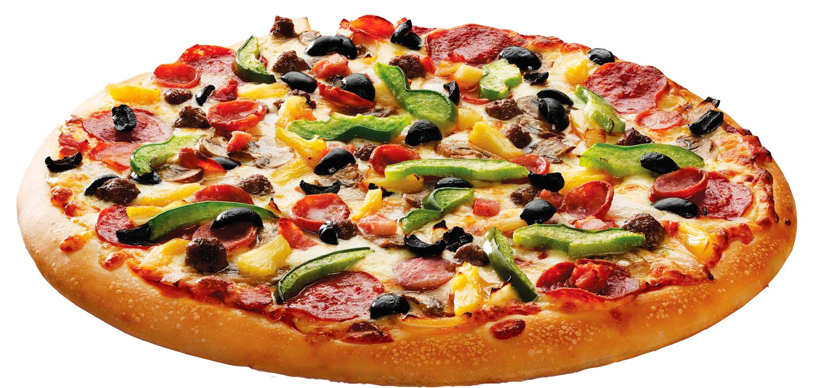 Pizza sauce tomate a consommer sur place, en emporter ou en livraison